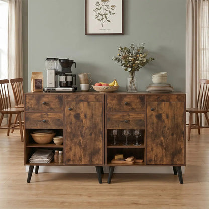 Two 31 Inch Buffet Cabinets with Drawers