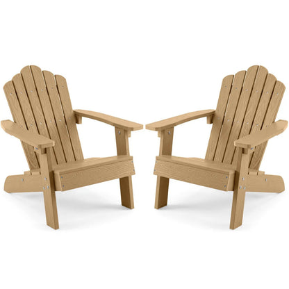 Two Kids Adirondack Chairs for Outdoor Use