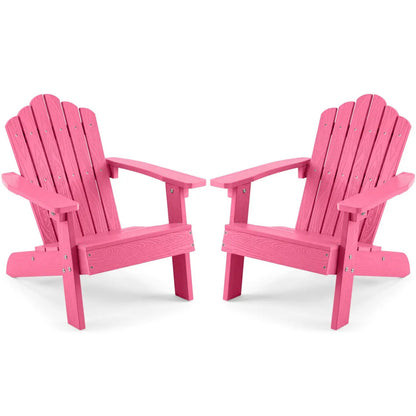 Two Kids Adirondack Chairs for Outdoor Use