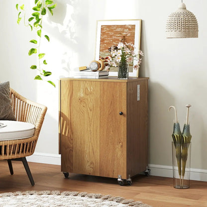 Folding Sewing Table with Charging Station