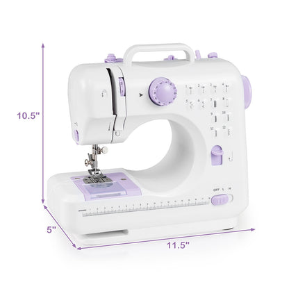 Sewing Machine for Beginners Mini Sewing Machine with 12 Built-in Stitches