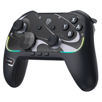 EasySMX S10 wireless gamepad with TMR joystick, RGB LED rim, black controller for Switch/PC/Phone on Tampa Home & Garden Store
