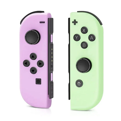 Joy-Con wireless Switch controllers by FLIPSTYLEZLLC lavender left mint green right on Tampa Home & Garden Store