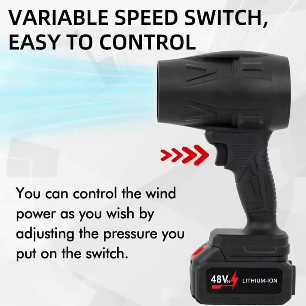 Black cordless mini air blower UpTrend Deals speed handheld jet fan on Tampa Home & Garden Store