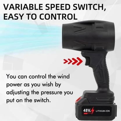 Black cordless mini air blower UpTrend Deals speed handheld jet fan on Tampa Home & Garden Store