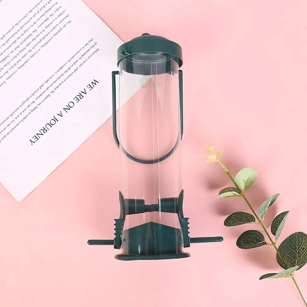 Automatic Foot Bird Feeder and Garden Accessory