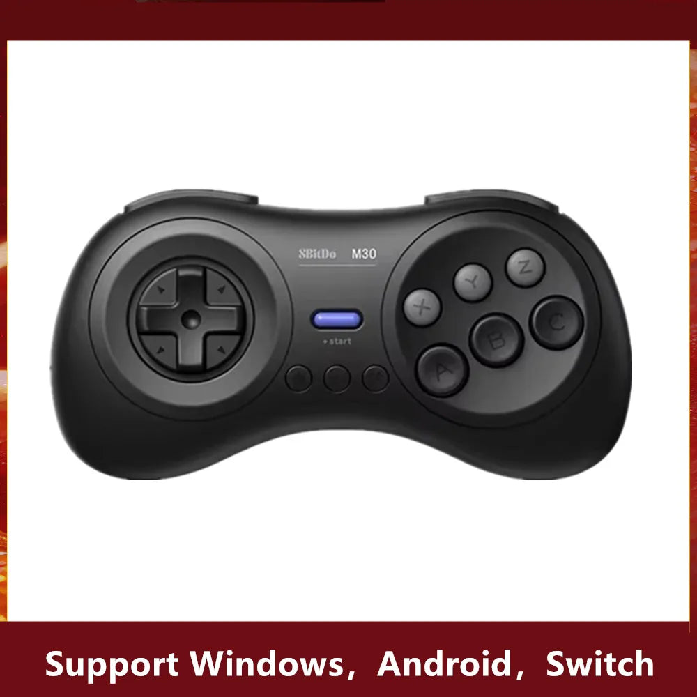 8bitdo M30 Bluetooth Controller Gamepad, black wireless gamepad for Nintendo Switch and PC Windows on Tampa Home & Garden Store
