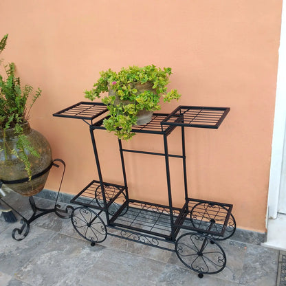Six Tier Metal Planter Stand and Display Rack