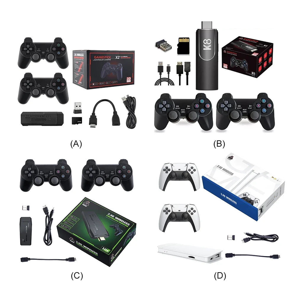 58000 Games Handheld Console – 256GB, 4K TV Wireless Gamepad by UpTrend Deals; bundles A–D on Tampa Home & Garden Store