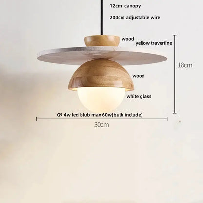 DecorBites LED Pendant Lamp aluminum modern hanging light fixture white glass globe on Tampa Home & Garden Store