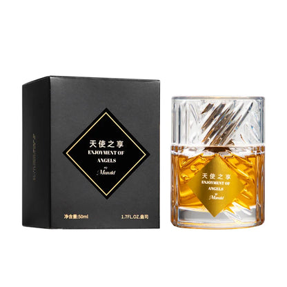 Khamrah unisex perfume bottle in amber 50ml gift box, black box with gold diamond label on Tampa Home & Garden Store