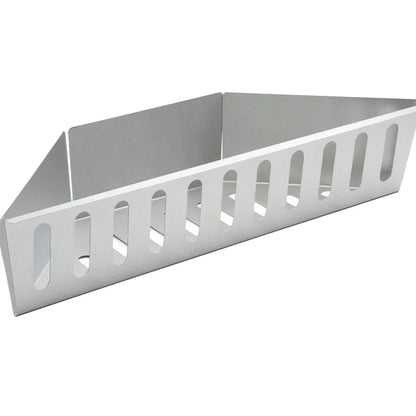 Carbon grilling basket by FLIPSTYLEZLLC, rectangular silver metal tray with slotted sides on Tampa Home & Garden Store
