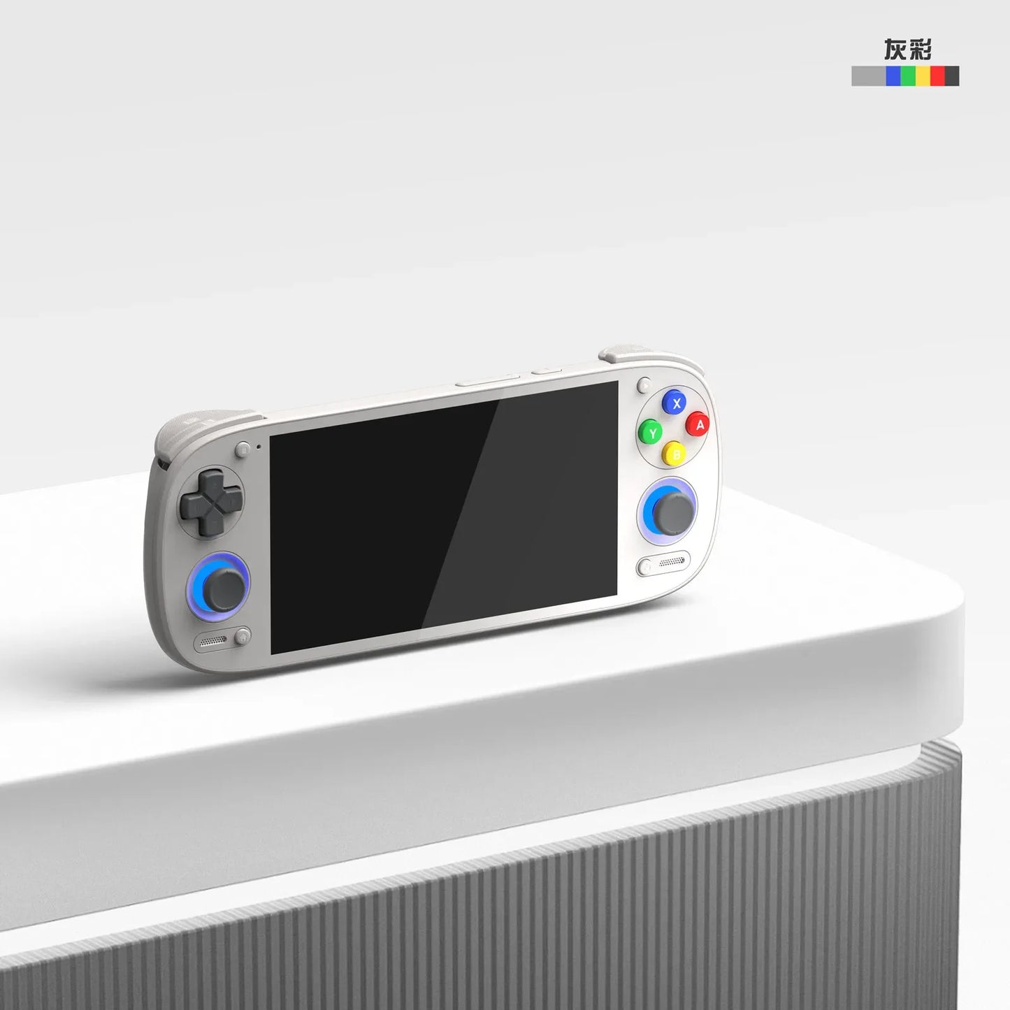 Retroid Pocket G2 handheld gaming console with 5.5in OLED screen, bright colorful buttons on Tampa Home & Garden Store