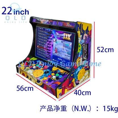 FLIPSTYLEZLLC 22 inch LCD bartop arcade with 2-player joystick, coin acceptor, graffiti cabinet on Tampa Home & Garden Store