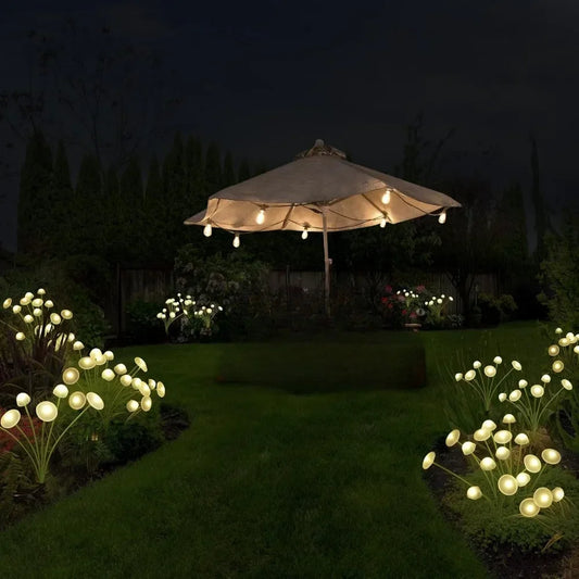 Solar Jellyfish Lights Outdoor LED Mushroom Garden Lights Waterproof Lawn Decor - Tampa Home & Garden Store