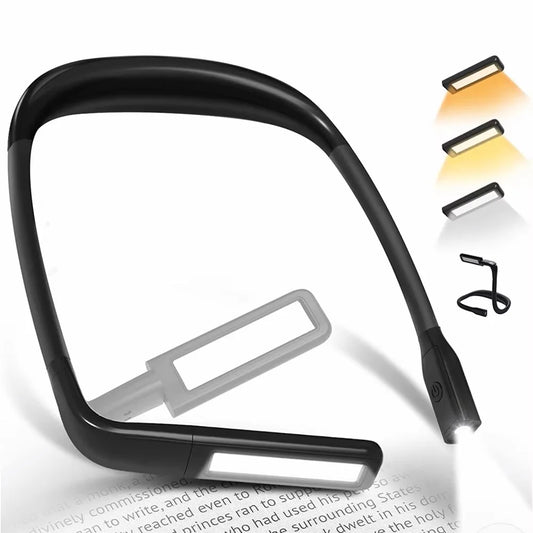 USB Rechargeable Reading Neck Light Hands Free Book Light for Bed Night - Tampa Home & Garden Store