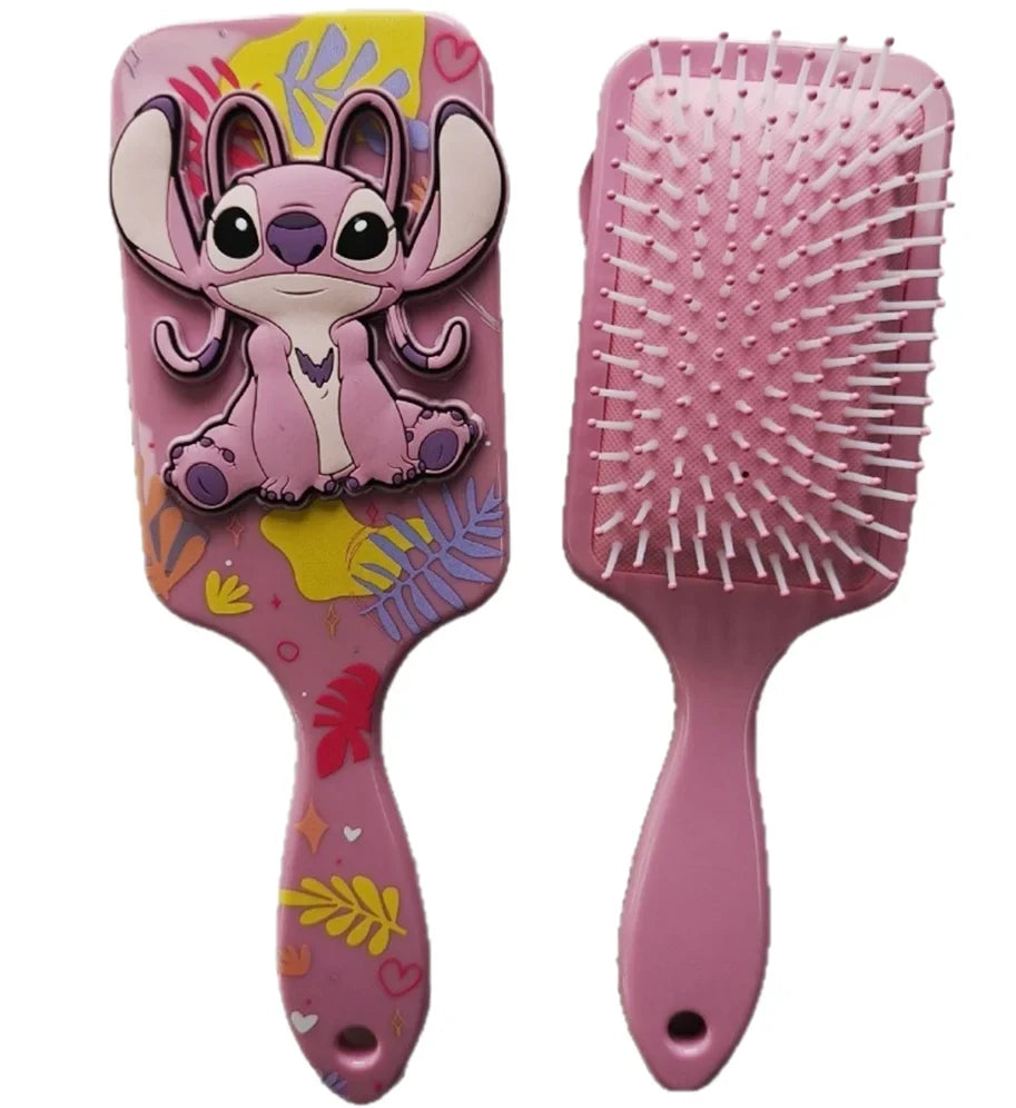 Lilo & Stitch pink two-piece air cushion massage comb set for kids, Silcy Skin on Tampa Home & Garden Store