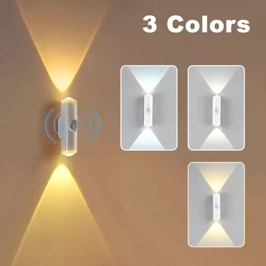 Cat Eye LED Wall Lamp – 2/4PCS Motion Sensor USB Rechargeable Night Light - Tampa Home & Garden Store