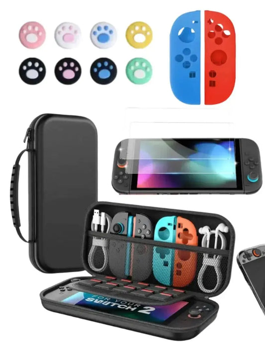 Switch 2 travel storage bag by FLIPSTYLEZLLC with hard case and built-in console organizer on Tampa Home & Garden Store