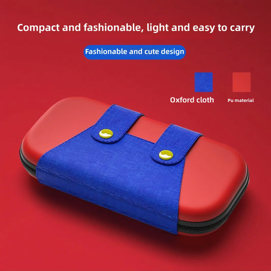 Blue Switch carrying case by FLIPSTYLEZLLC with Oxford cloth and yellow snaps on Tampa Home & Garden Store