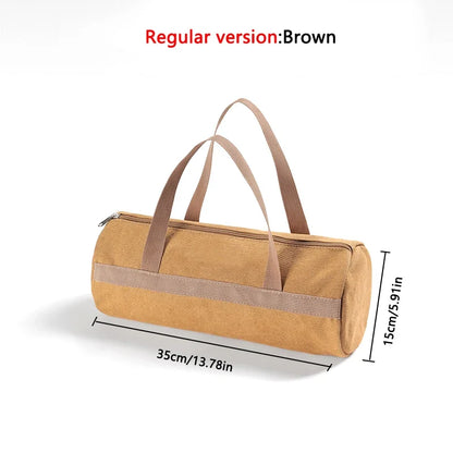 Spacious Cylinder Bag For Tent Stakes and Nails