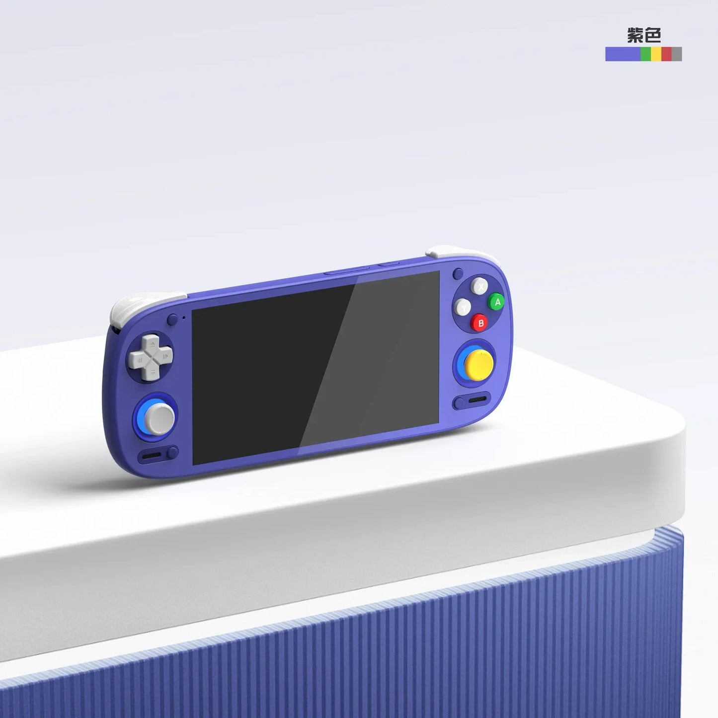 Retroid Pocket G2 handheld gaming console in blue with 5.5-inch OLED D-Pad A/B/X/Y buttons on Tampa Home & Garden Store