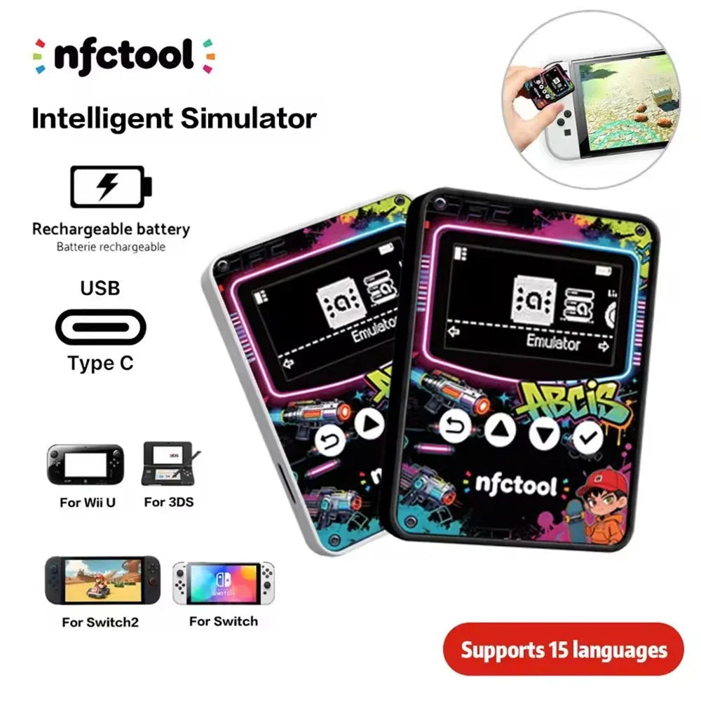 FLIPSTYLEZLLC Amiibo OLED simulator rechargeable Bluetooth emulator for Switch, 3DS, Wii U on Tampa Home & Garden Store