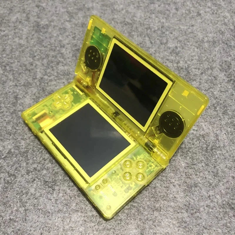 transparent yellow dual-screen handheld game console shell for GBA NDS NDSL on Tampa Home & Garden Store