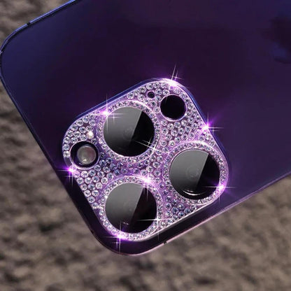 Diamond Metal Camera Lens Protector for IPhone