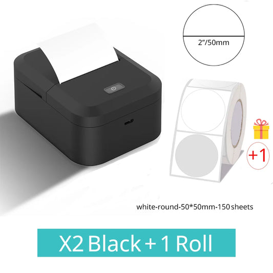Bluetooth Thermal Label Printer Inkless Mini Sticker Maker for DIY & Gifts - Tampa Home & Garden Store