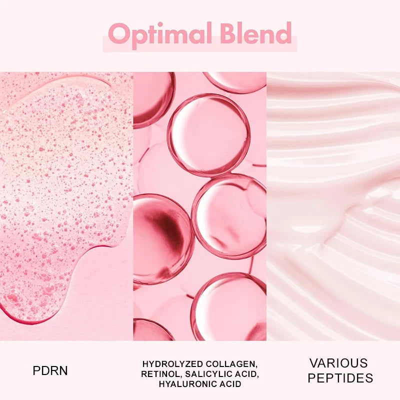 Silcy Skin Collagen Peptide Facial Serum in pink tones with PDRN and hydrolyzed collagen visuals on Tampa Home & Garden Store
