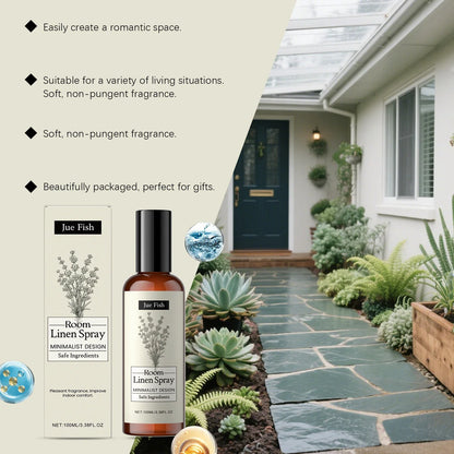 Indoor Lavender Fragrance Spray 100ml by Silcy Skin; beige packaging with botanical label on Tampa Home & Garden Store