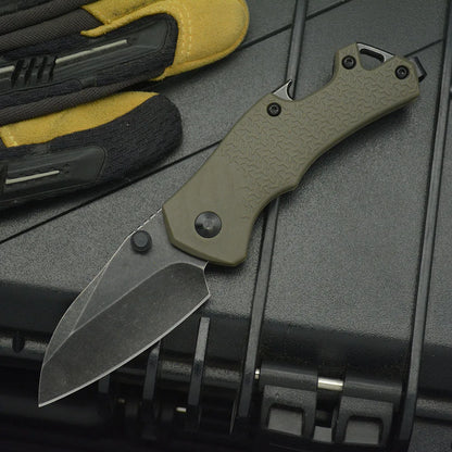 Hardened Steel Folding Pocket Knife for Camping