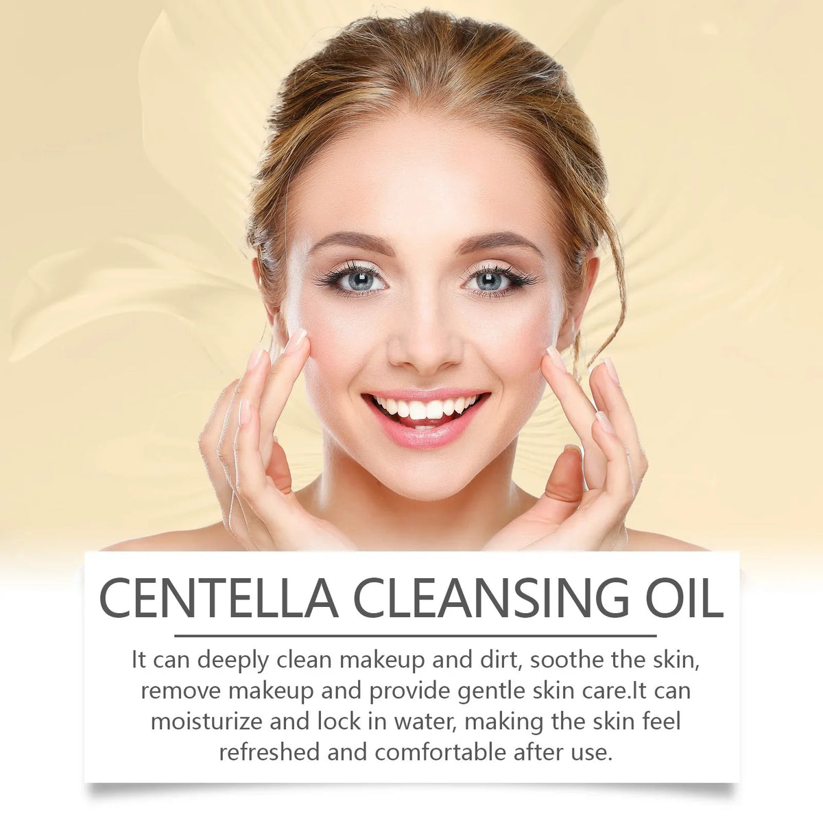 Centella Cleansing Oil Silcy Skin facial makeup remover with Centella Asiatica & Vitamin E on Tampa Home & Garden Store