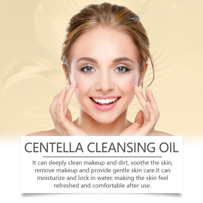 Centella Cleansing Oil Silcy Skin facial makeup remover with Centella Asiatica & Vitamin E on Tampa Home & Garden Store