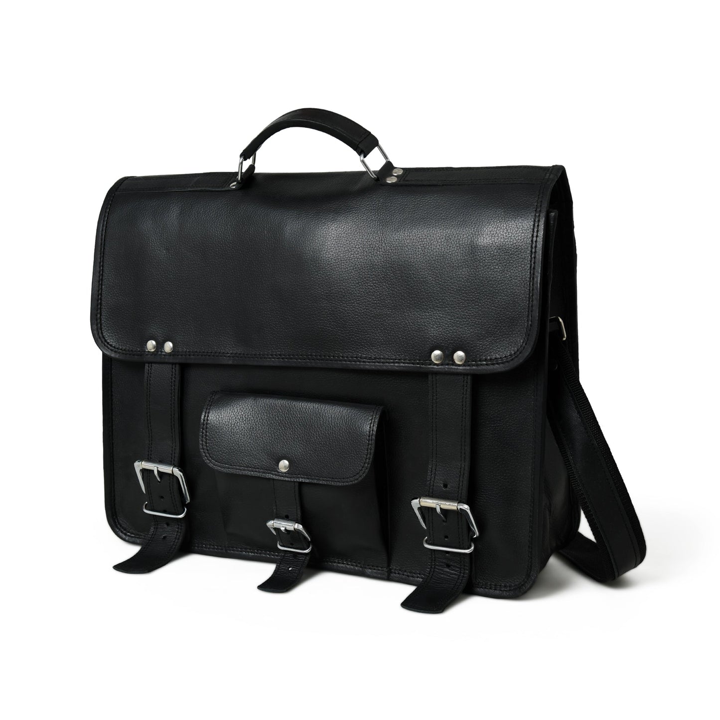 Shadow Silver Black Messenger Bag - Tampa Home & Garden Store