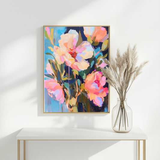 She Grew Wildflowers in Her Sleep Art Print – Whimsical & Dreamy Wall Decor - Tampa Home & Garden Store