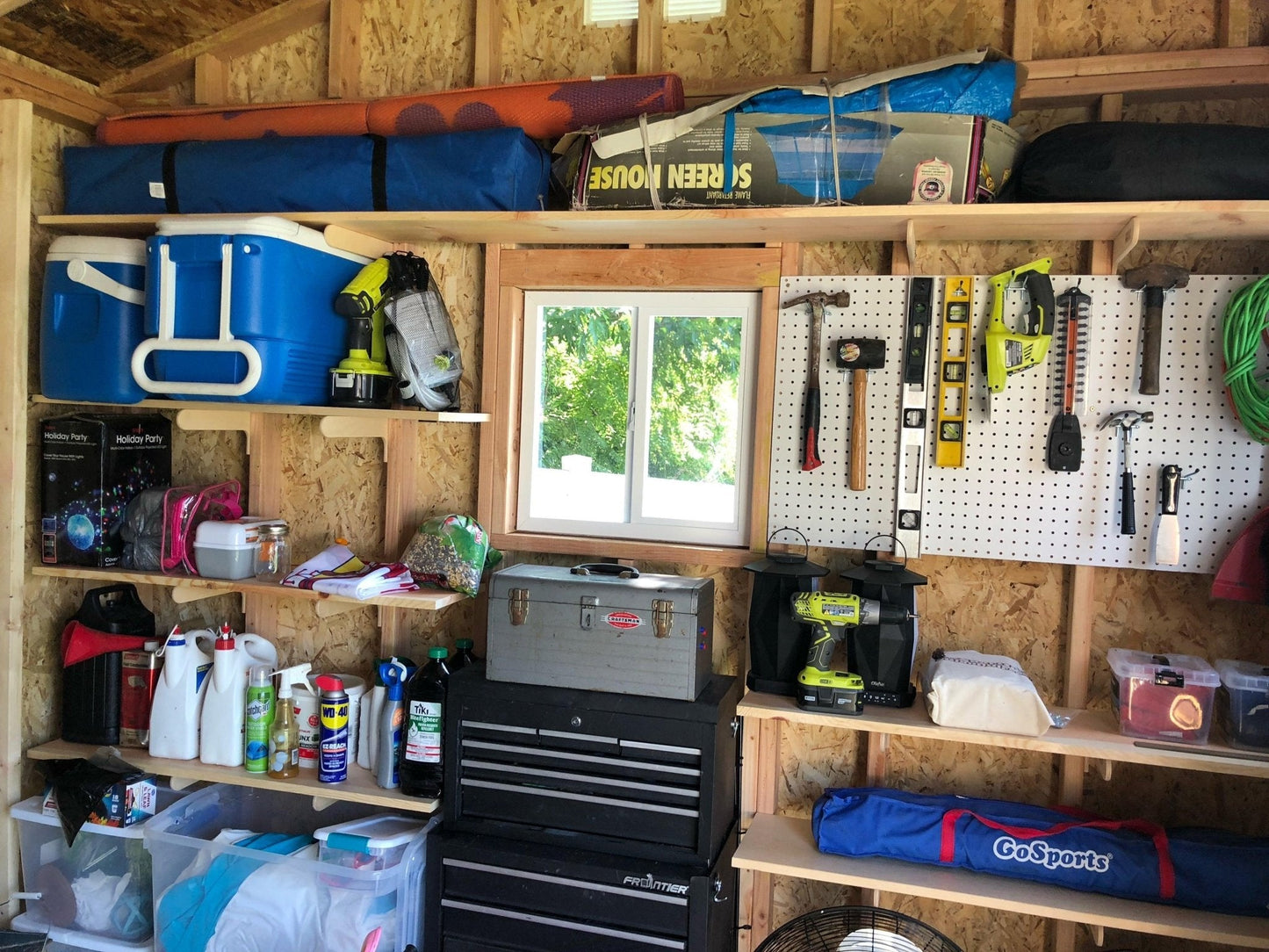 Shed Shelf Bracket Kit 10" Shelving, Shed Organizer - Tampa Home & Garden Store