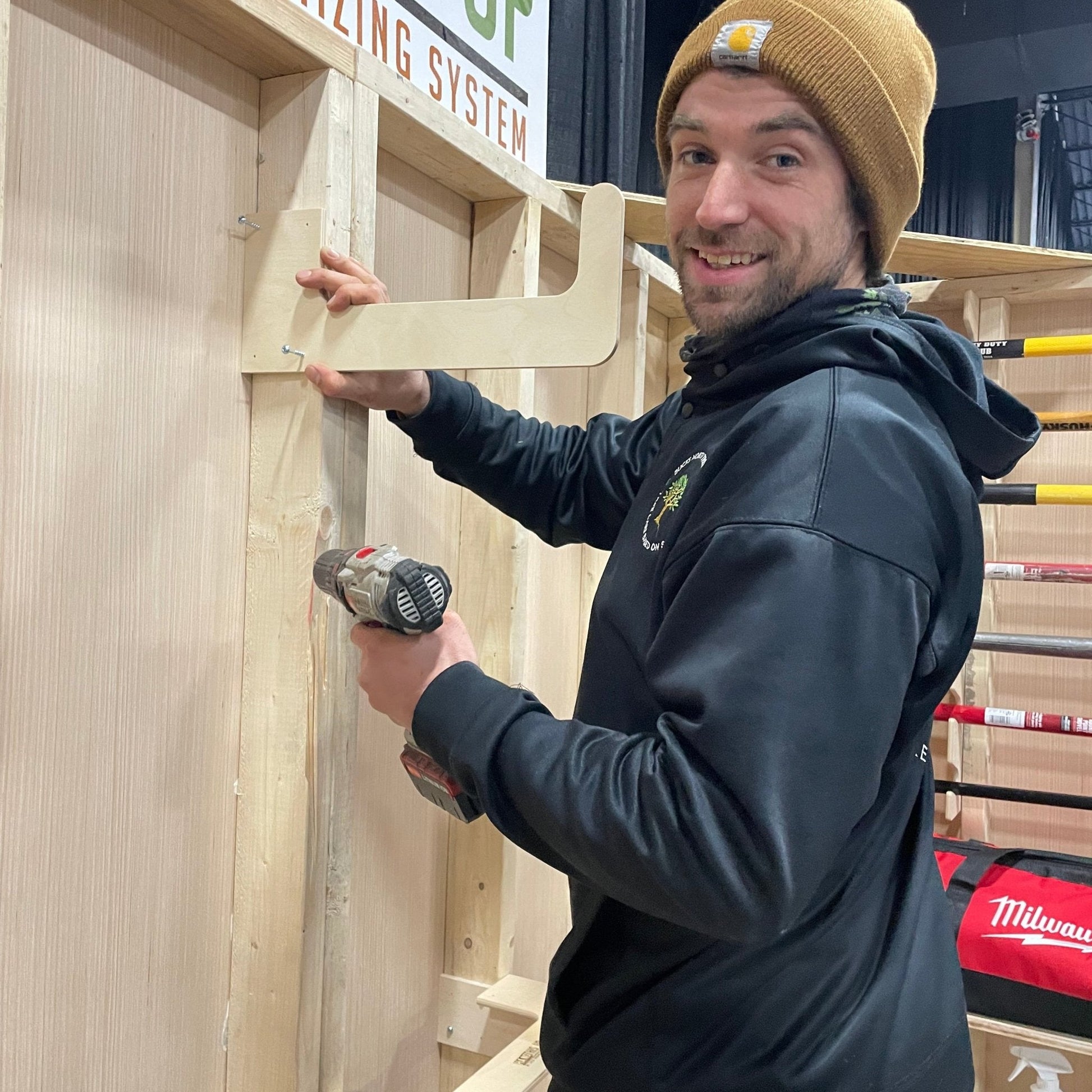 Shed Storage Organizer – Yard Tool Rack for Storage Sheds - Tampa Home & Garden Store