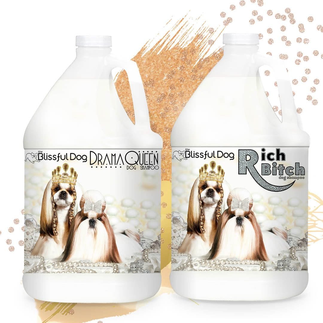 Shih Tzu Rich Bitch & Drama Queen Shampoo - Tampa Home & Garden Store