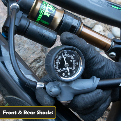 ShockPro™ Mountain Bike Shock Pump with Gauge - 300 PSI - Tampa Home & Garden Store