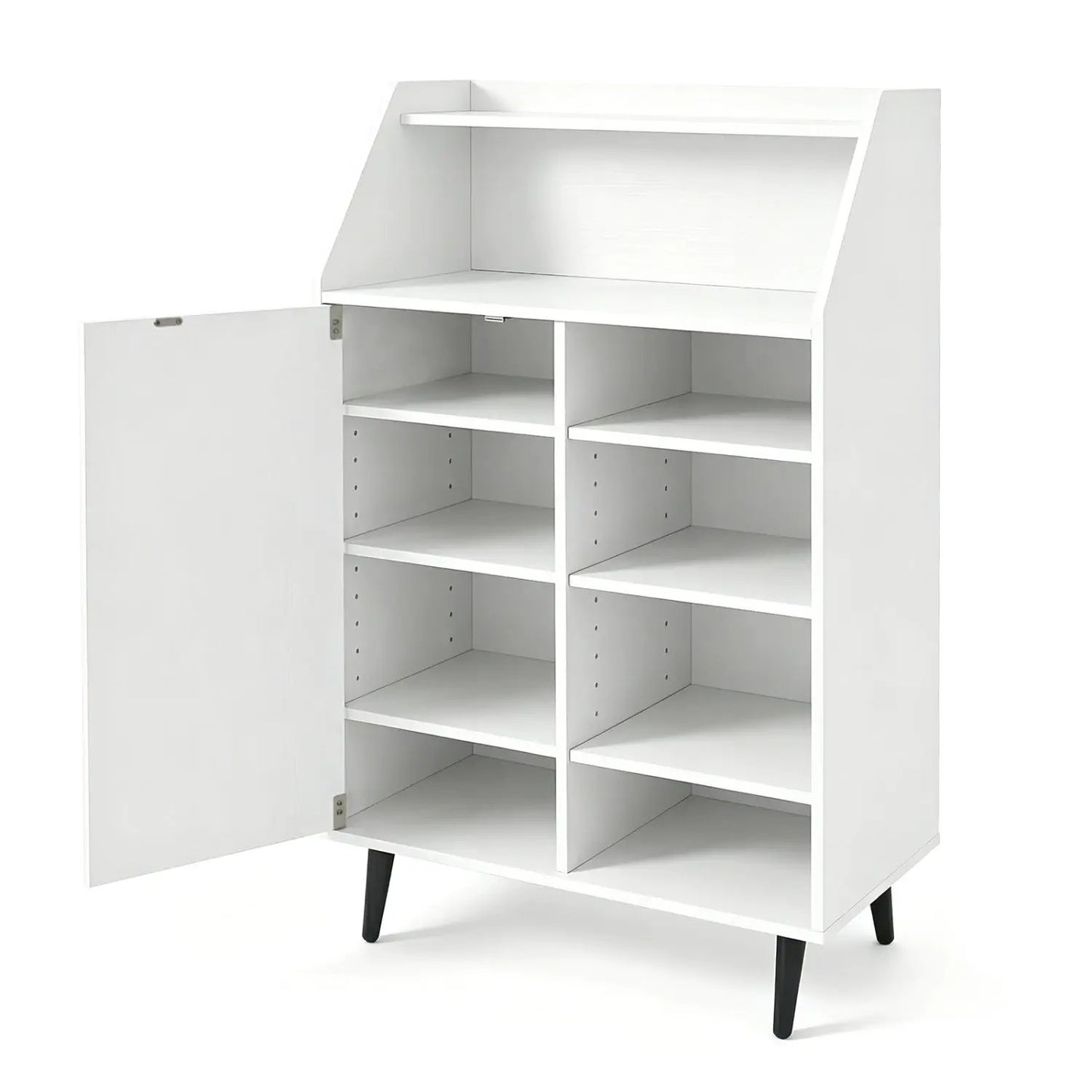Shoe Storage Cabinet with Adjustable Shelves