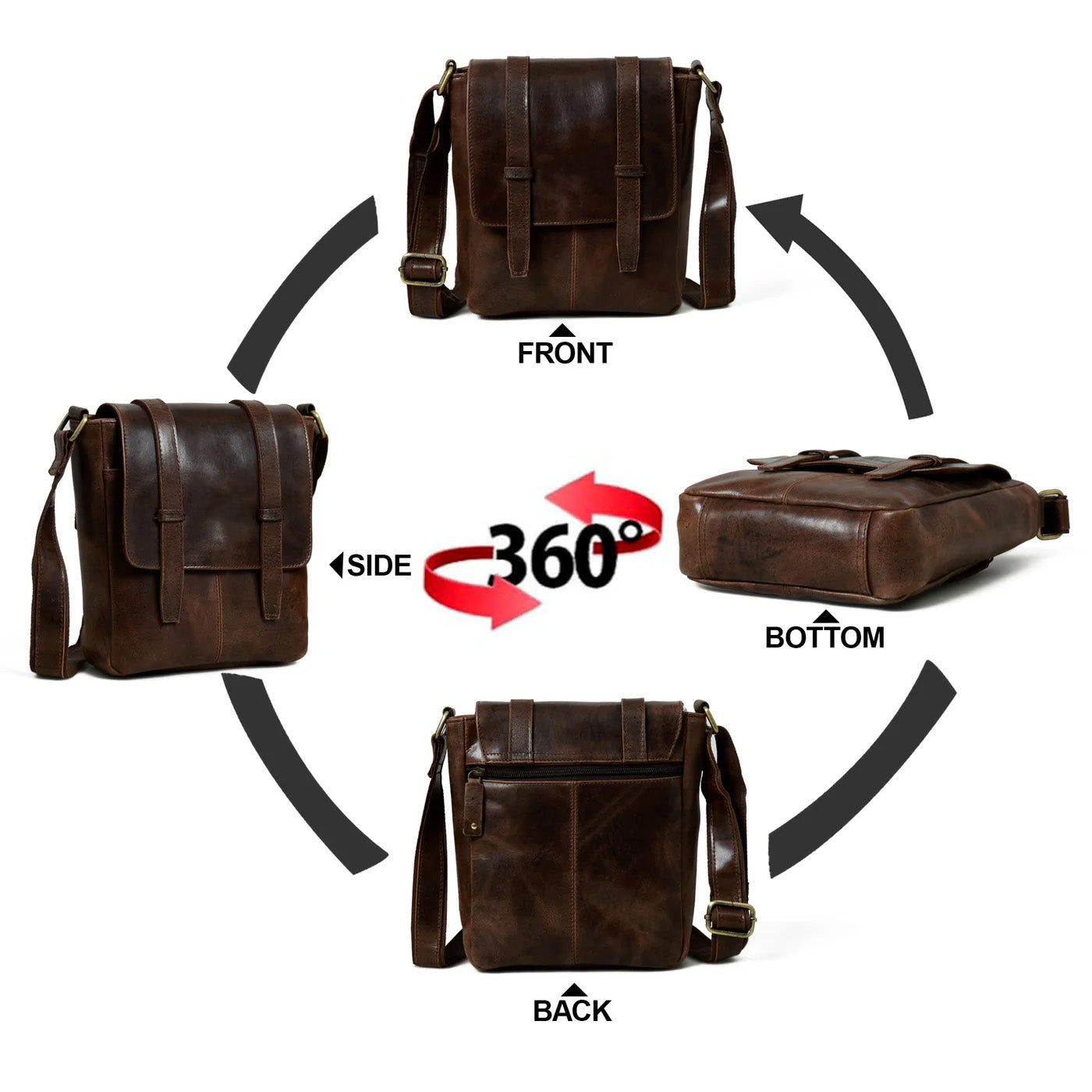 Shoulder Messenger Bag - Tampa Home & Garden Store