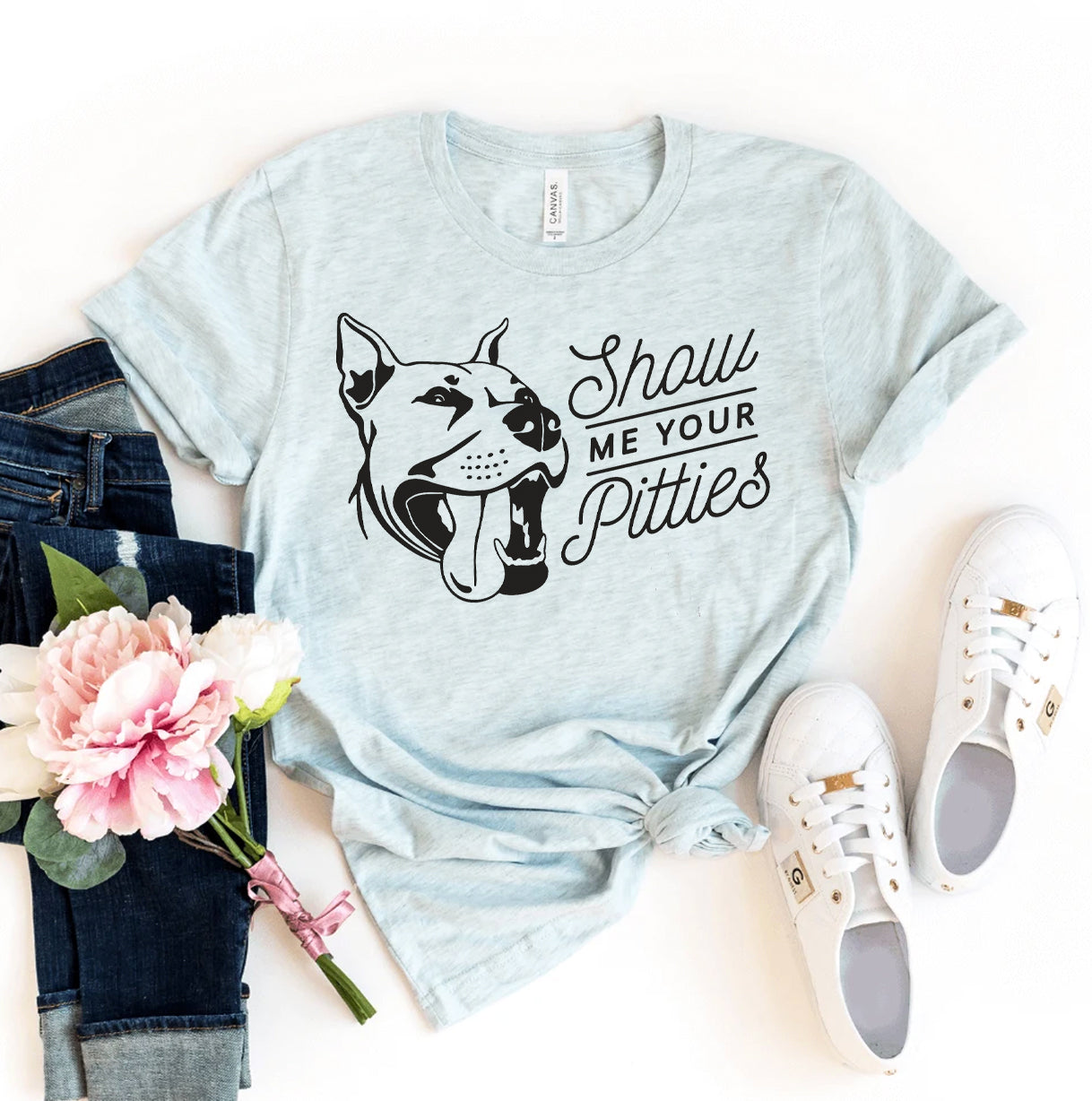 Show Me your Pitties T-shirt - Tampa Home & Garden Store