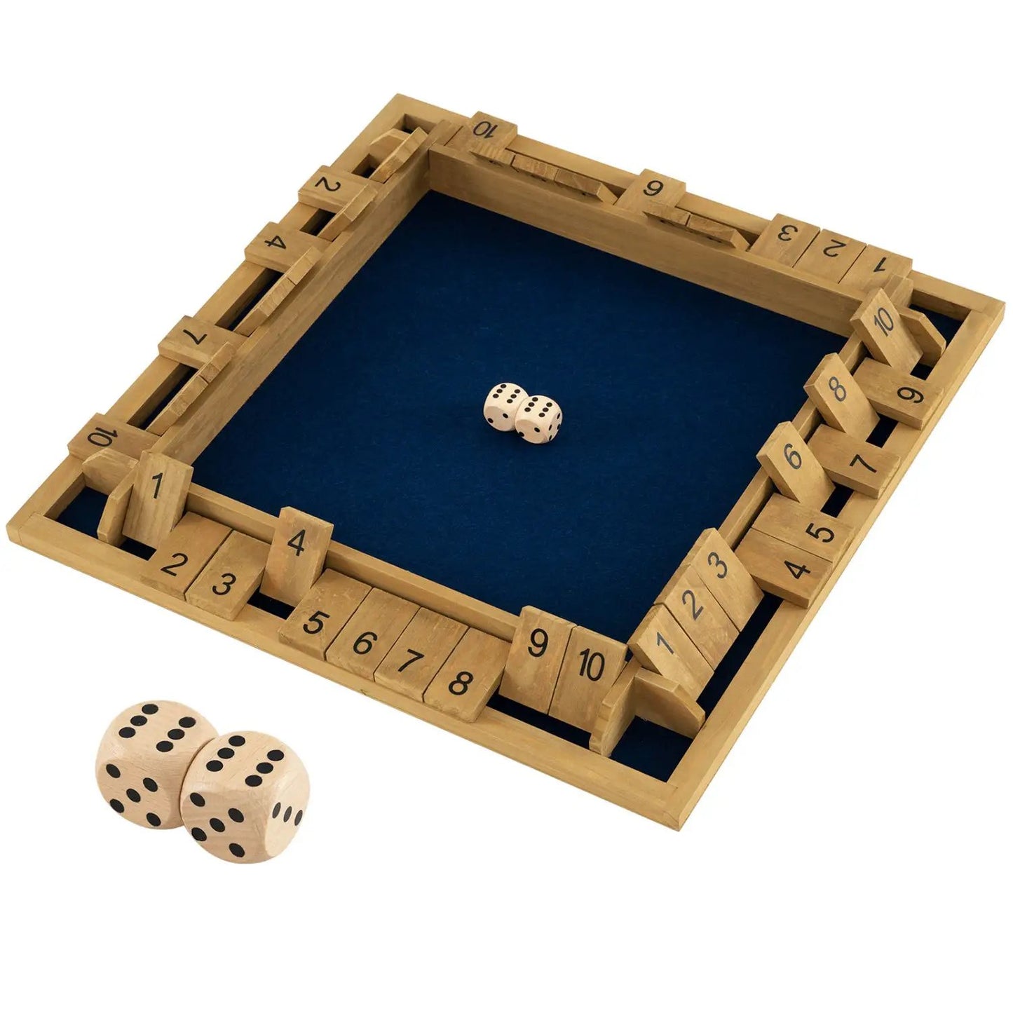 24 Inch Shut the Box Game for Two Players