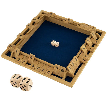 24 Inch Shut the Box Game for Two Players