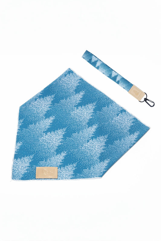 Siberian Spruce Dog Bandana & Matching Keychain - Tampa Home & Garden Store