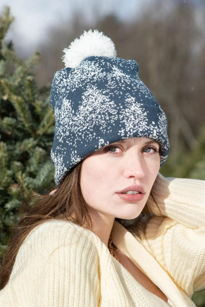 Siberian Spruce Winter Hat with Pom Pom - Tampa Home & Garden Store