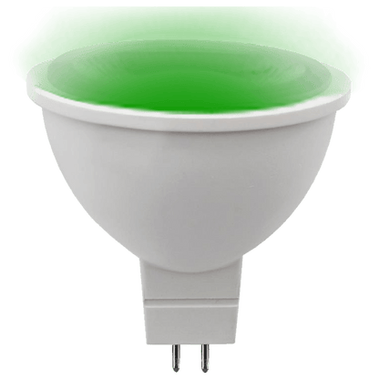 Single Color MR16 Red, Green, or Blue Energy Saving Waterproof 12V Outdoor LED Light Bulb - Tampa soil911.com