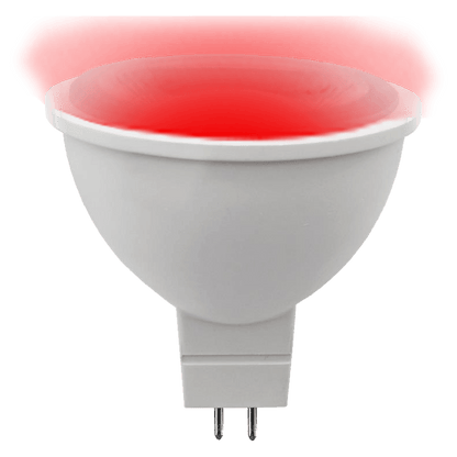 Single Color MR16 Red, Green, or Blue Energy Saving Waterproof 12V Outdoor LED Light Bulb - Tampa soil911.com